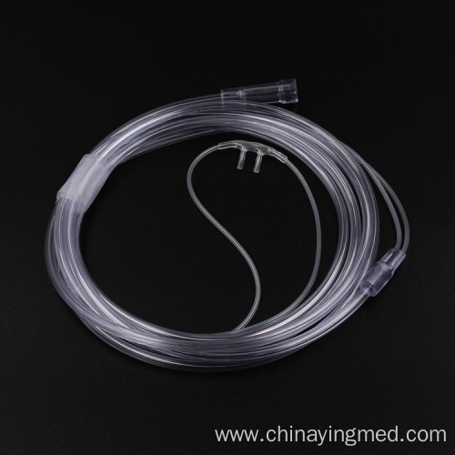 White Transparent Nasal Oxygen Cannual Tube